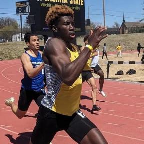 Cloud County's Daniel Siaffa Had Top-Eight Finishes in Both the 400 Meters and 400-Meter Hurdles at the KT Woodman Classic on Saturday, April 8th