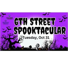 Join the Concordia Chamber of Commerce Merchants on Halloween at 4 pm as they Bring You 6th Street Spooktacular