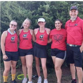Concordia Had One Doubles Team and Two Singles Players Compete in the 2023 North Central Kansas League Meet in Wamego on Saturday, September 30th