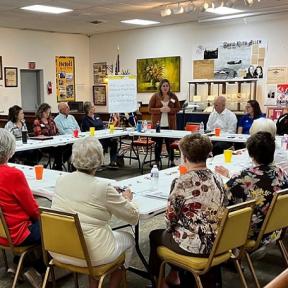 The Solomon Valley Community Foundation Hosted a Non-Profit Roundtable Meeting on Tuesday, October 3rd at the Mitchell County Historical Museum
