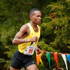 Siyabonga Mokgothu was Cloud County's Highest Finisher on Saturday, November 11th, Placing 28th at the NJCAA XC Championships  /   PHOTO by Ed Bailey of Butler Community College