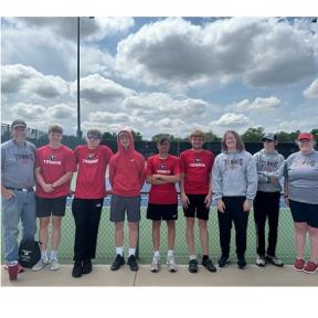 The Concordia High School Varsity Boys Tennis Team Concluded its 2024 Campaign at the Kansas State High School Activities Association Class 4A Regional Tennis Tournament in McPherson, Kansas on Friday, May 3rd