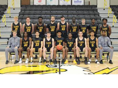 2021-22 Cloud County Community College men's basketball team.