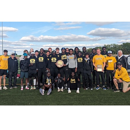 The Cloud County Men's Track and Field Team Won their Second Region VI Outdoor Track Title in the Past Three Years on Saturday, May 4th