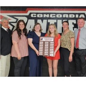 Rheagan Bethune and Kira Kearn were Named the Co-Outstanding Senior Softball Player Award Winners