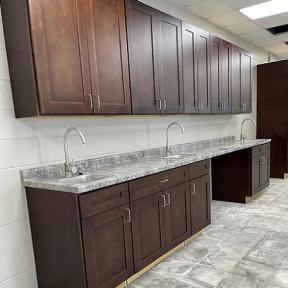 Cabinets and Countertops Have Been Installed as Part of the Cloud County Community College Children’s Learning Center Expansion and Remodel. The Project is Funded, In Part, By a $20,000 Grant from the Community Foundation for Cloud County