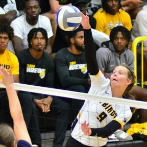 Katelynn Brogan Recorded a Match-High 10 Kills to Lead Cloud County to their First Sweep of Colby in 12 Years