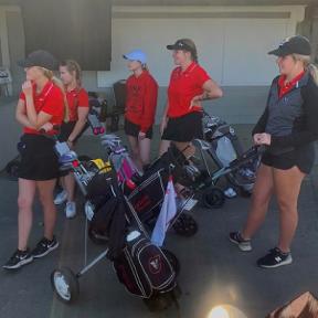 The Concordia High School Varsity Girls Golf Team Competed at the Clay Center Country Club on Thursday, September 29th
