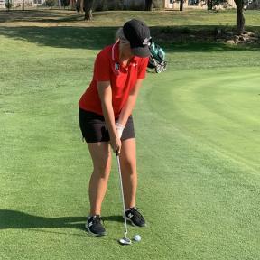 Senior Cianna DeLeon Led Concordia with a 110 at the Salina Central Invitational on Tuesday, September 6th