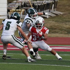 Panther Senior Stryker Hake Rushed for 154 Yards and a Touchdown in Concordia's 26-20 Home Win Over the Chapman Irish