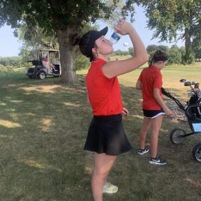The Concordia High School Varsity Girls Golf Team Ended Up with a 5th Place Finish Thursday, September 9th at the Wamego Invitational with a Team Total of 255