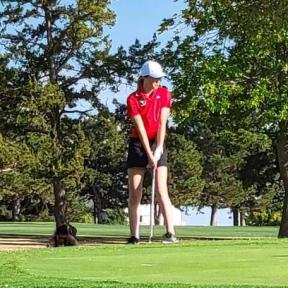 Kassidy Bowers Led Concordia with a 61 at the Russell JV Meet on Monday, September 19th