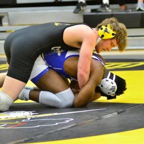 Gabriel Bailey Finished Off the Night for Cloud County On a High-Note, Picking Up an 11-1 Major Decision in the Team's 30-15 Win Over Barton Community College