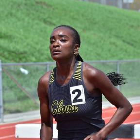 Cloud County's Melody Ochana wWon the 1,500 Meters on Saturday, March 25th, Running a Time of 5:07.45 to Beat Out a 23-Runner Field