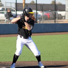 Cloud County's Gavin Roy Drove in Three Runs in Game Two on Saturday, April 15th to Help Cloud County Finish Off a Four-Game Sweep of Garden City