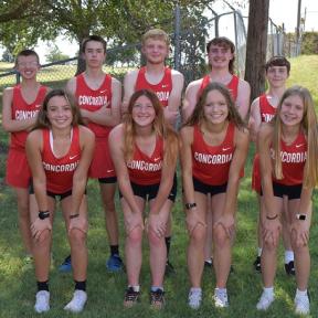 2023 Concordia High School Boys and Girls Cross Country Teams