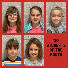 Concordia Elementary School Students of the Month for October