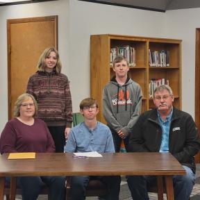 Colton Berk of Concordia Participated in the Project SEARCH Signing Day on Wednesday, March 20th
