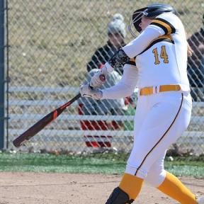 Kaylee Pinneo Had One of Two Cloud County Home Runs on Thursday, April 11th as the T-Birds Dropped a Pair of Games to #18 Cowley