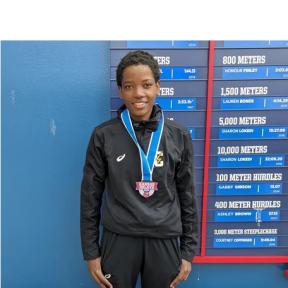 Nontokozo Ncube Set a School-Record in the 800 Meters on Saturday, April 20th