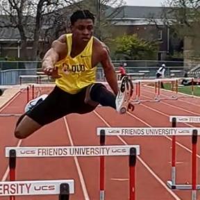 Ifeanyichukwu Aninze Took Third in the 400 Meter Hurdles on Saturday, April 6th Running a National Qualifying Time in the Process