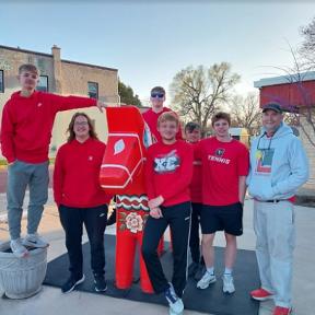 The Concordia High School Varsity Boys Tennis Team Placed 7th at the Ron Dahlsten Tennis Classic in Lindsborg on Tuesday, April 2nd