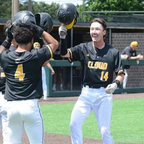 Austin Coyle Gave Cloud County a 2-0 Lead in the Bottom of the First with His Fourth Home Run of the Year on Friday, May 10th